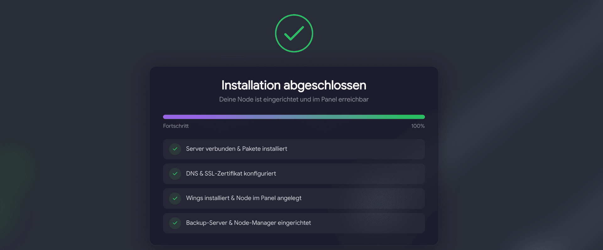 Einsatzbereit im Manager Screenshot