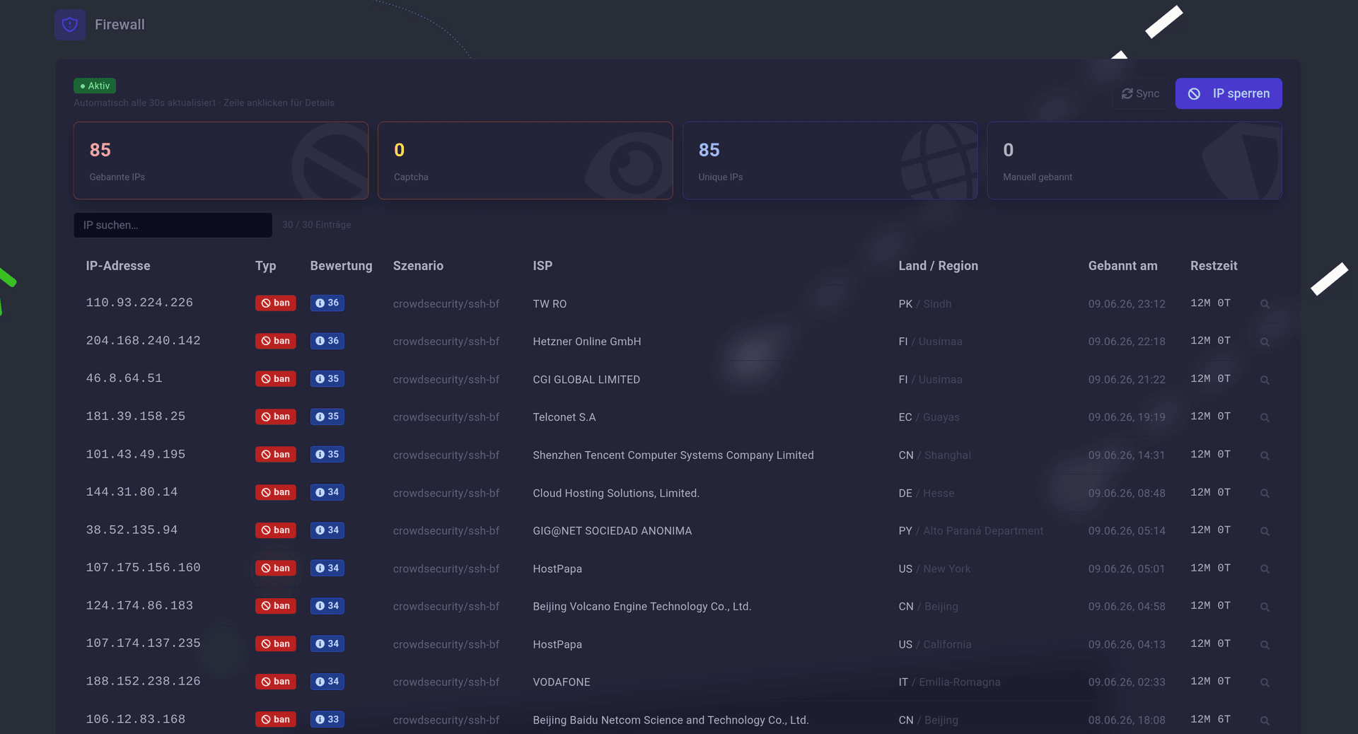 CrowdSec Firewall